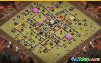 CoC Town Hall 11 Base Layouts & Maps | War, Trophy & Home Village #29730