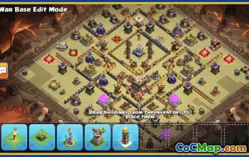 CoC Town Hall 11 Base Layouts & Maps | War, Trophy & Home Village #30391