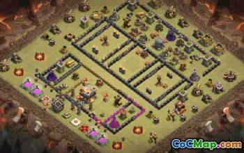 CoC Town Hall 11 Base Layouts & Tips | Home, War, Trophy Maps #31529