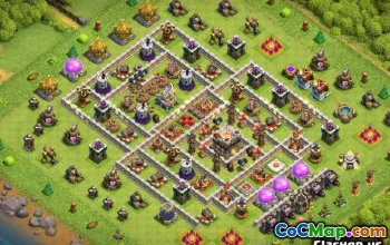 CoC Town Hall 11 Base Layouts: Trophy, War & Home Maps #12402