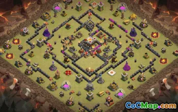 CoC Town Hall 11 & Base Layouts | Trophy, War & Home Village #31526