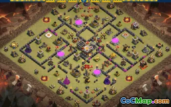 CoC Town Hall 11 Base Layouts & Trophy War Maps | Free Copy Link #30734
