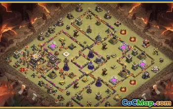 CoC Town Hall 11 Base Layouts & War Bases | Copy & Download #29480