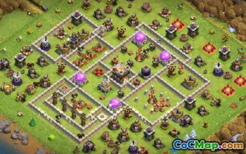 COC Town Hall 11 Layout di base: guerra, agricoltura e altro! #15180