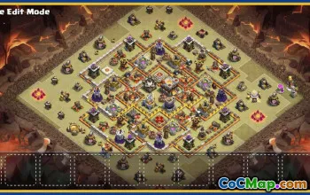 CoC Town Hall 11 Base Layouts | War, Farming & Trophy Maps #30113