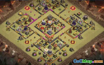 CoC Town Hall 11 Base Layouts | War, Farming & Trophy Maps #30653