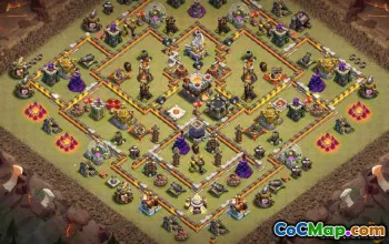 CoC Town Hall 11 Base Layouts: War & Home Village Maps #13746