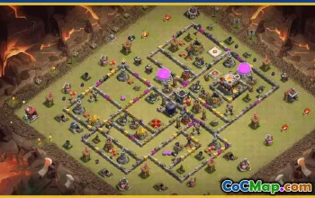 CoC Town Hall 11 Base Layouts & War Maps | Copy & Download #29408
