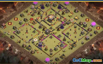 CoC Town Hall 11 Base Layouts & War Maps | Copy & Link #28468