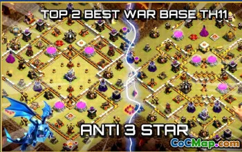 CoC Town Hall 11 Base Layouts & War Maps | Copy & Share #27554