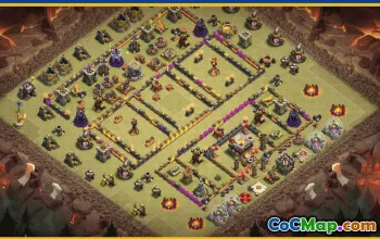 CoC Town Hall 11 Base Layouts & War Maps | Copy & Share #29149