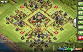 CoC Town Hall 11 Base Layouts & War Maps | Free Download #33475