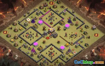 CoC Town Hall 11 Base Layouts & War Maps | Home & Trophy Bases #31421