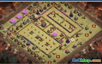 CoC Town Hall 11 Base Layouts & War Maps | Home Village & Map Links #28317
