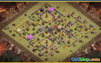 CoC Town Hall 11 Base Layouts | War, Trophy, Farming Maps #29678
