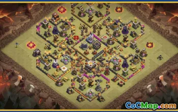 CoC Town Hall 11 Base Layouts | War, Trophy & Farming Maps #30103