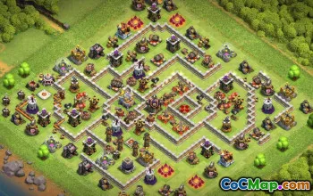 CoC Town Hall 11 Base Layouts: War, Trophy & Home Maps #17429