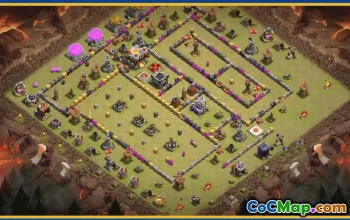 CoC Town Hall 11 Base Layouts | War, Trophy & Home Village Maps #29673