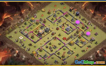 CoC Town Hall 11 Base Layouts & War & Trophy Maps #29683