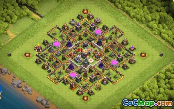 CoC Town Hall 11 Base Layouts, War & Trophy Maps | Home Village #33794
