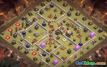 CoC Town Hall 11 Base Layouts: War, Trophy & More #17013