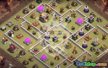 CoC Town Hall 11 Base Layouts with Copy Link #53766