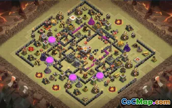 CoC Town Hall 11 Layouts & Base Links | War, Trophy & Home Village #31019