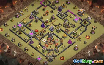 CoC Town Hall 11 Layouts & Bases | Home, Trophy, War Maps #32624