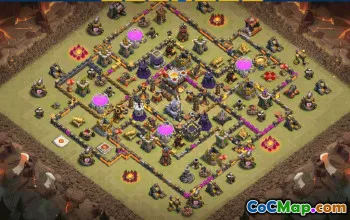 CoC Town Hall 11 Layouts & Bases | Trophy, War, Farming Maps #30797