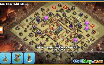 COC Town Hall 11 Layouts & Bases | War, Trophy & Home Village #30330