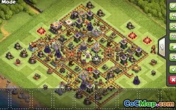 CoC Town Hall 11 Layouts & Bases | War, Trophy, Home Village #33308
