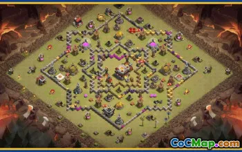 CoC Town Hall 11 Layouts | War, Farming & Hybrid Bases #29469