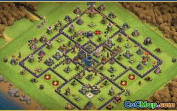 CoC Town Hall 12 Base Layouts & Copy Links | War, Warlog, Farming #29662