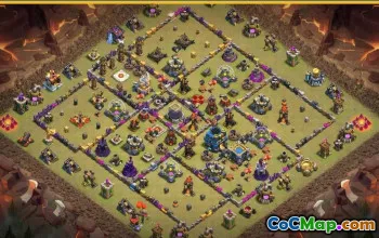 CoC Town Hall 12 Base Layouts & Farming Maps | Home Village & More #27493