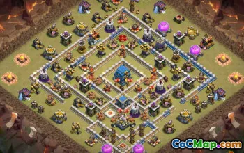 Coc Town Hall 12 Base Layouts: Farming and Trophy Maps #14470
