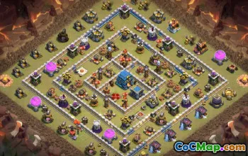 Coc Town Hall 12 Base Layouts: Farming, Trofee & Maps #14791