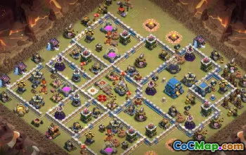 Coc Town Hall 12 Base Layouts: Farming and Trophy Maps #15045