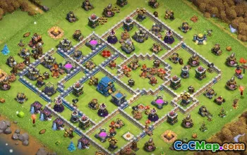 Coc Town Hall 12 Base Layouts: Farming and Trofee Maps #15048