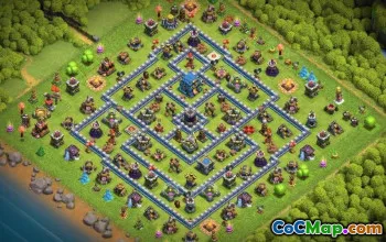 COC Town Hall 12 Baslayouter: Farming & Trophy Maps #16204
