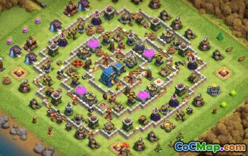 Coc Town Hall 12 Basislayouts: Landwirtschaft, Trophäe und mehr #14309