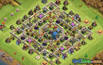 Coc Town Hall 12 Base Layouts: Farming, Trofee & More #14344