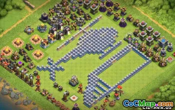 Tòa thị chính Coc 12 Bố cục cơ sở: Bản đồ vui nhộn & tiến bộ #13376