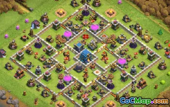 Coc Town Hall 12 Base Layouts: Home, Farming and Trophy Maps #14307