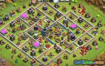 Coc Town Hall 12 Base Layouts: Home, Trofee & Farming Maps #14745