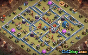 Coc Town Hall 12 Układy podstawowe: dom, trofeum i mapy wojenne #14820