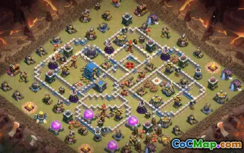 Coc Town Hall 12 Układy podstawowe: dom, trofeum i mapy wojenne #16296