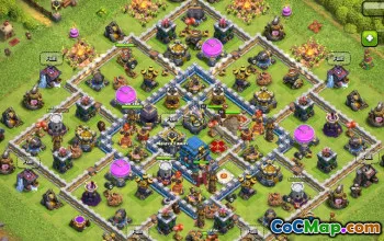 CoC Town Hall 12 Base Layouts: Home, War, Trophy & Farming #16995