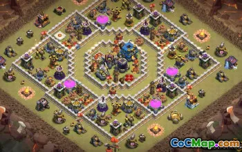 Coc Town Hall 12 Layouts: Home, War & Trophy Maps #14338