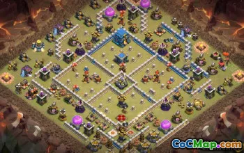Coc Town Hall 12 Layouts: Home, War & Trophy Maps #14366