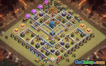CoC Town Hall 12 Base Layouts: Home, War & Trophy Maps #14471